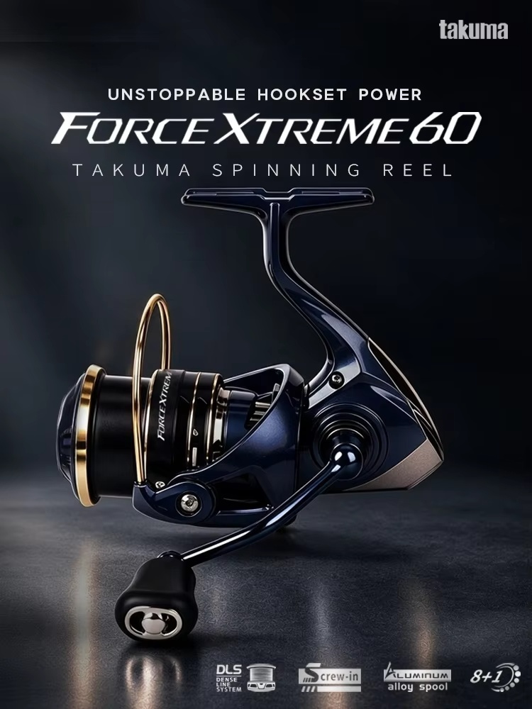 Trolling Reel - Nowa, popularna kołowrotka spinningowa Takuma Fx60