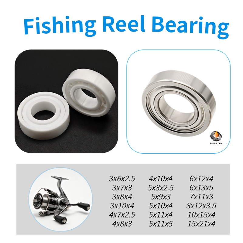 Baitcasting Reel - 1/5/10 szt. 3x7x3 3x10x4 5x8x2.5 Kołowrotki