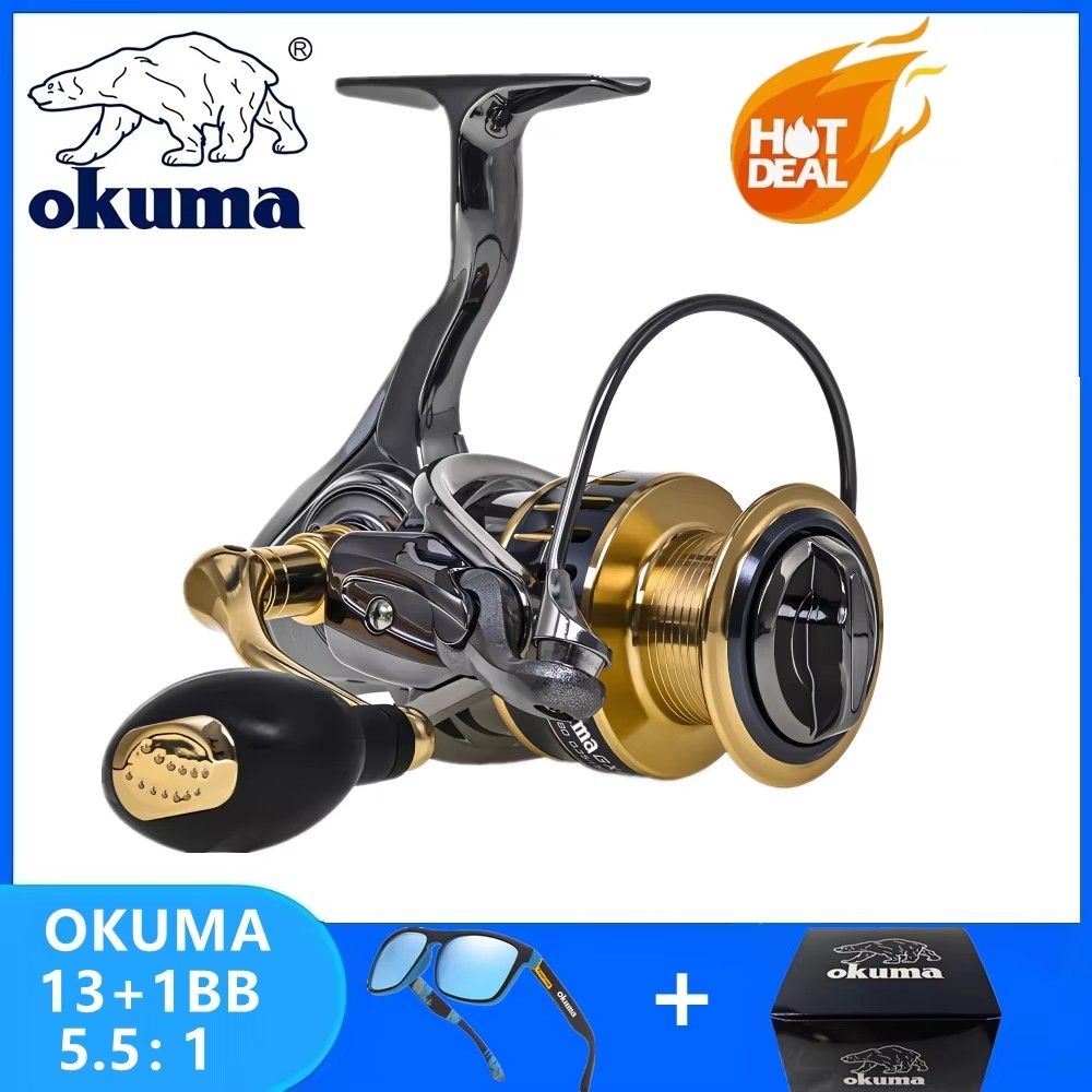 Trolling Reel - Oryginalna, całkowicie metalowa kołowrotek wędkarski Okuma