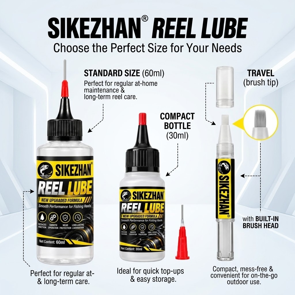 SIKEZHAN – olej do smarowania  – Reel Oil recenzja i cena