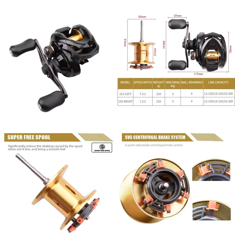 Bass One Xt 151 150 – kołowrot – Baitcasting Reel recenzja i cena