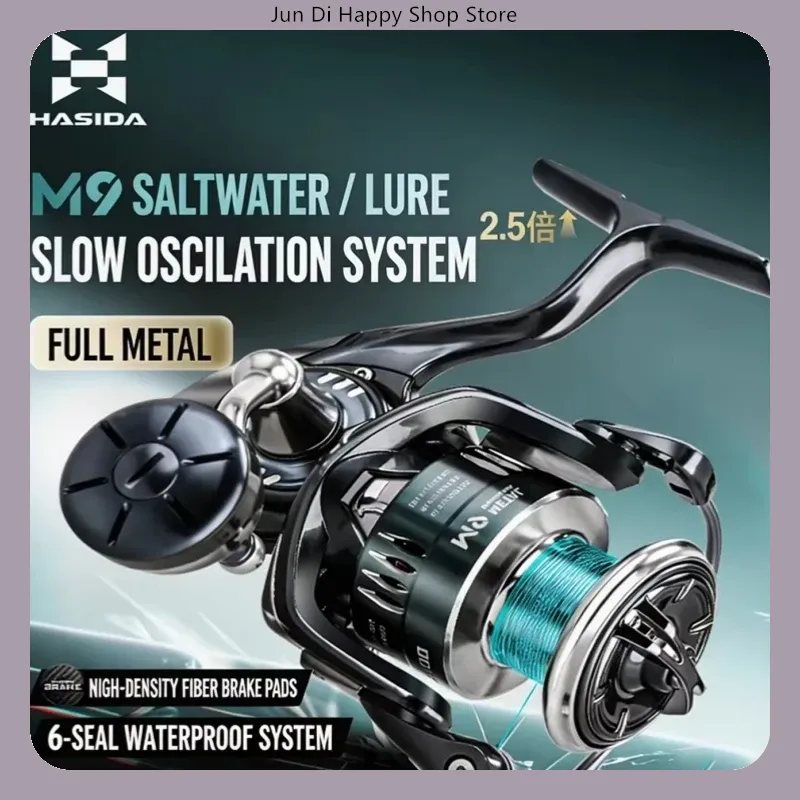 HASIDA M9 – kołowrotek spinnin – Trolling Reel recenzja i cena